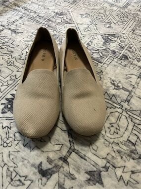 torrid Beige Knit Slip-On Loafers